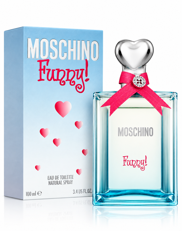 Perfume Moschino Funny! Eau de Toilette para mujer, fragancia floral frutal original.