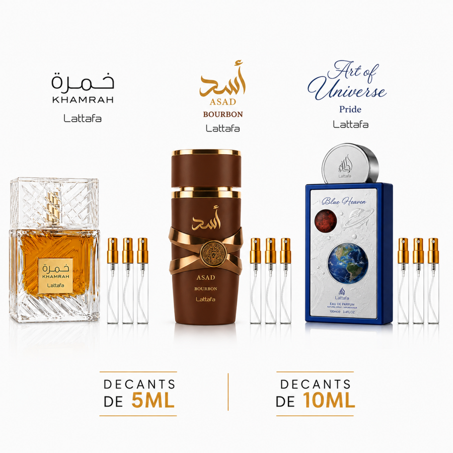Combo 3 decants árabes premium VIPARFUMS