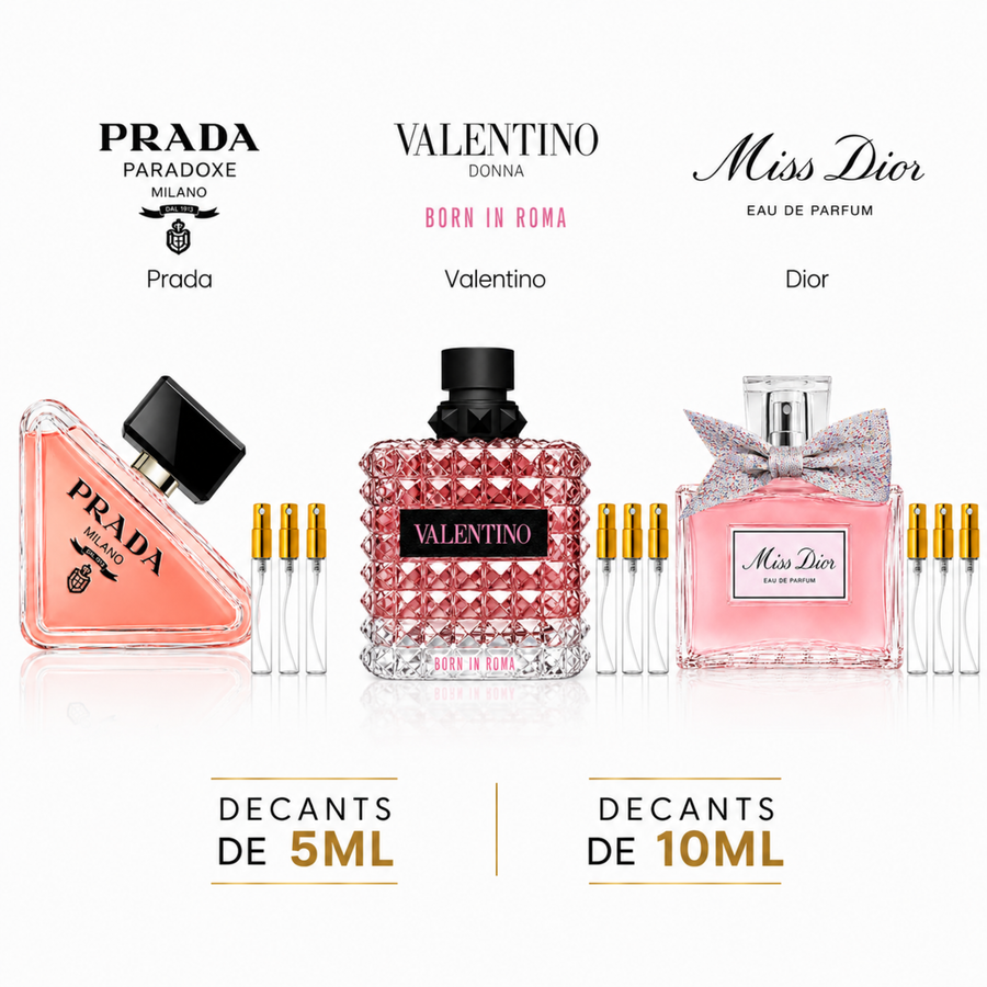 Combo 3 decants mujer premium VIPARFUMS