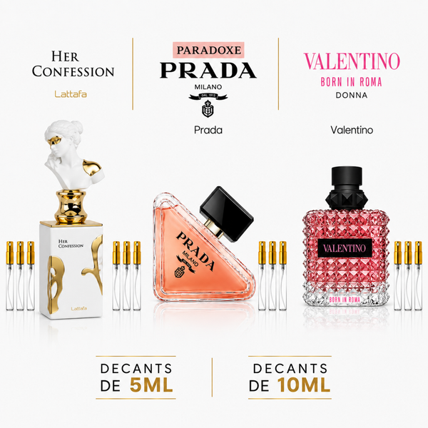Combo 3 decants mujer sofisticada VIPARFUMS