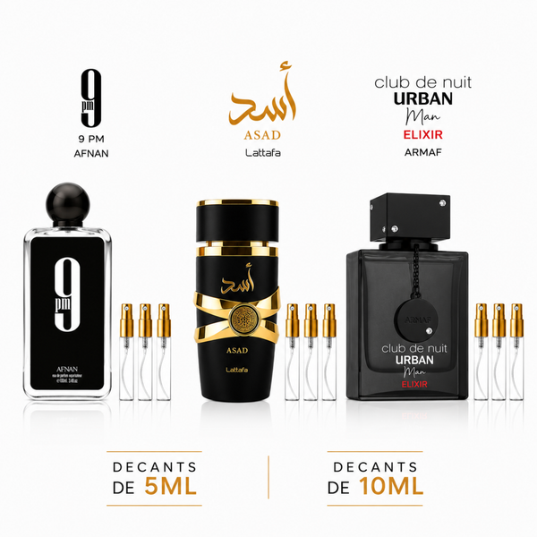 Combo 3 decants noche intensa VIPARFUMS