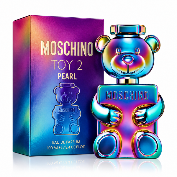 Perfume Moschino Toy 2 Pearl Eau de Parfum unisex original con frasco y caja.